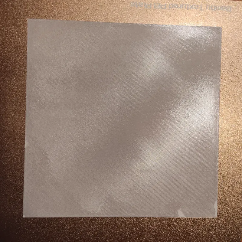 First layer test 20x20