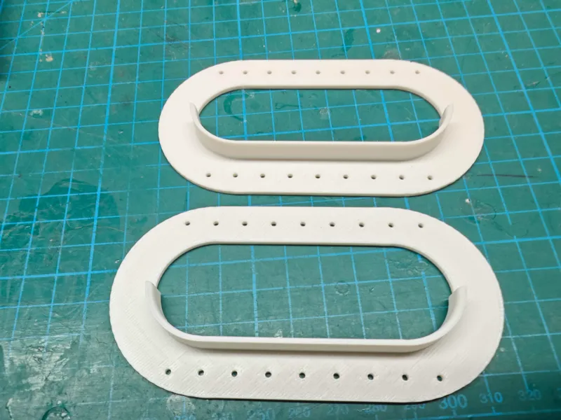 Reinforcement Frame for Cardboard Hand Holes