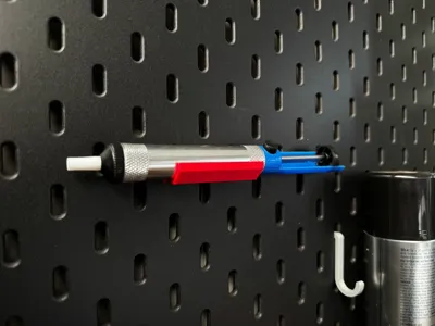 Skadis desoldering pump holder (horizontal)