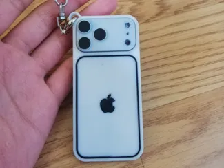 Mini iPhone 17 Pro Max Keychain