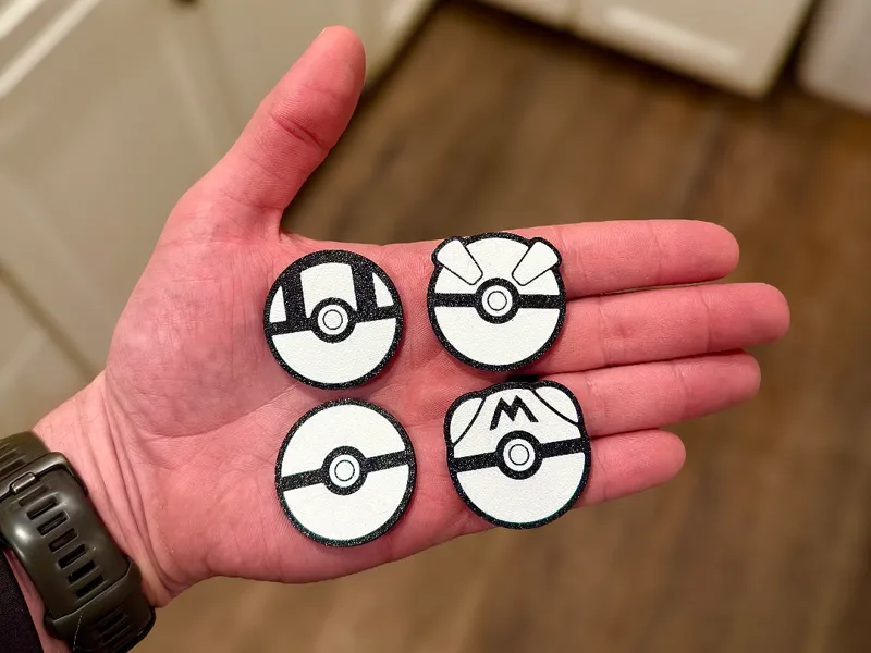 Pokeball Magnets