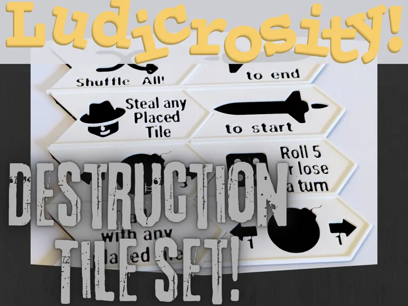 Ludicrosity: Destruction Tile Set