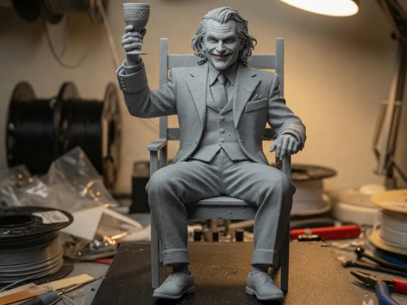 joker Bookshelf Decor & Figurine