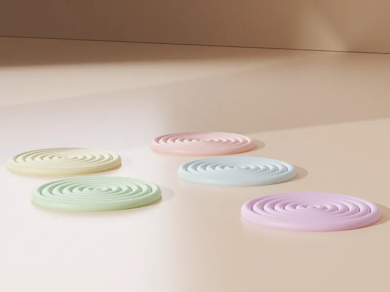 Aesthetic nordic coaster