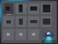 Small Parts Cabinet - All Plates