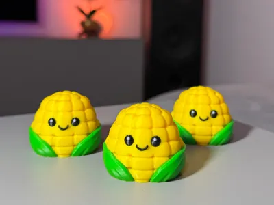 Chubby Corn: Minimalist Desk Buddy