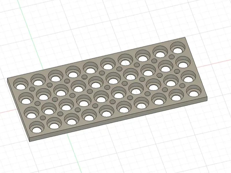 Battery Pack 10S4P Holder 18650