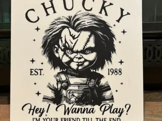 Chucky Wall Sign