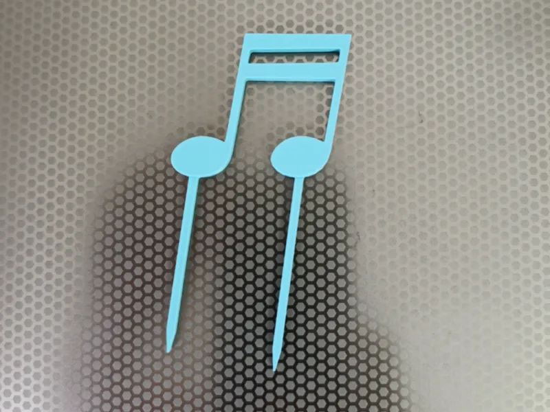 Cake Topper Note de musique
