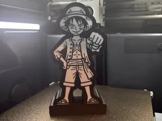 Lightbox Monkey D Luffy