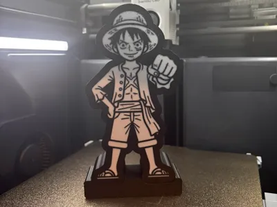 Lightbox Monkey D Luffy