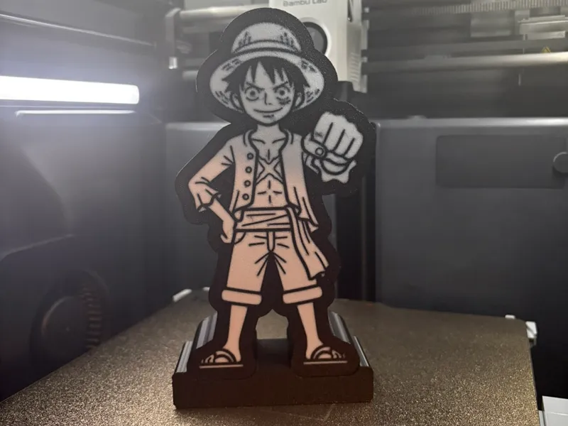 Lightbox Monkey D Luffy
