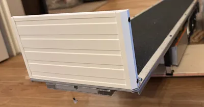 End wall flatbed semi-trailer 1:14 (Tamiya, etc.)