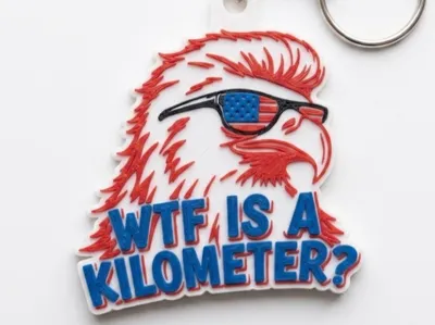 WTF is a Kilometer Keychain