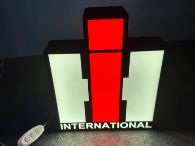 IHC Logo Lamp Outline