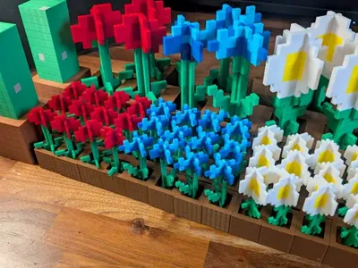 Minecraft flowers