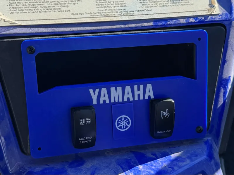 Yamaha YXZ 1000R Switch Panel W/ Shelf
