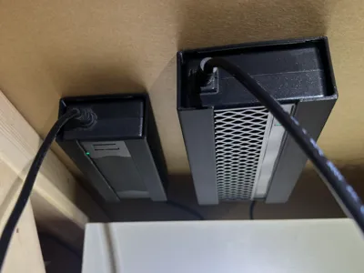 Parametric charger hanger