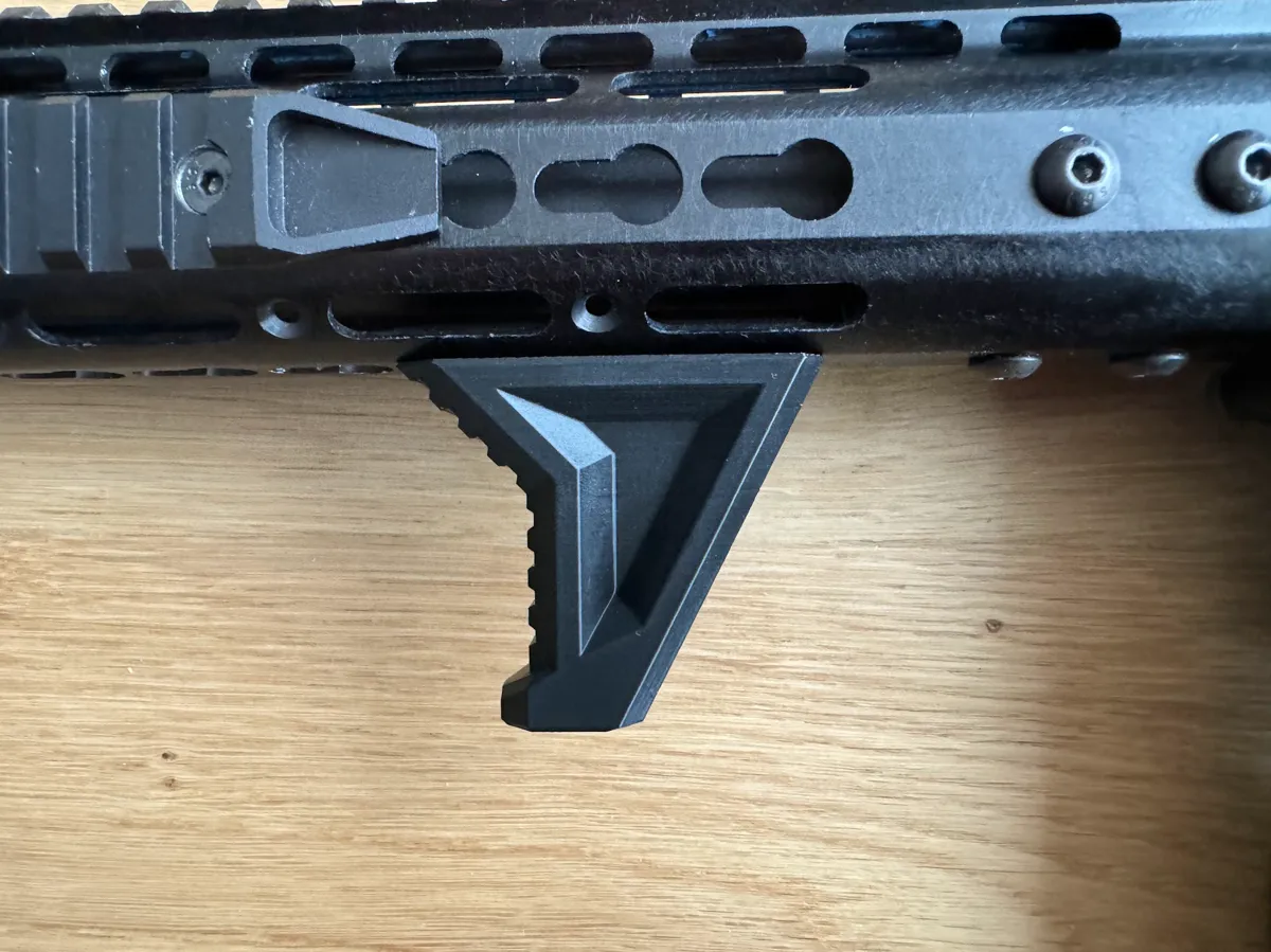 M4/AR-15 KeyMod handstop (9) for airsoft - Free 3D Print Model - MakerWorld