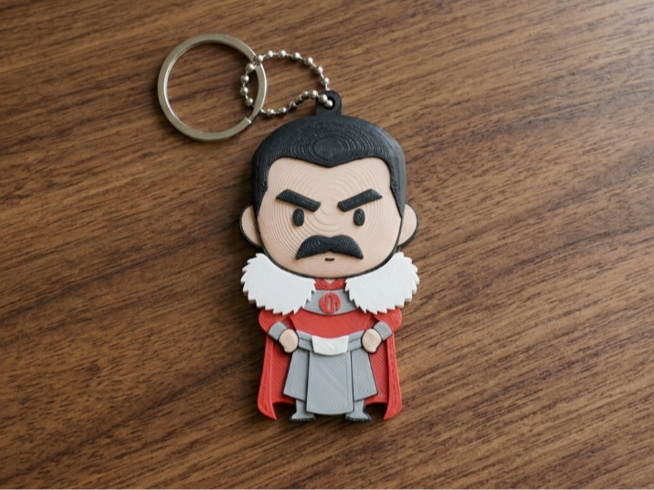 Chaveiro Thragg Invencível Chibi