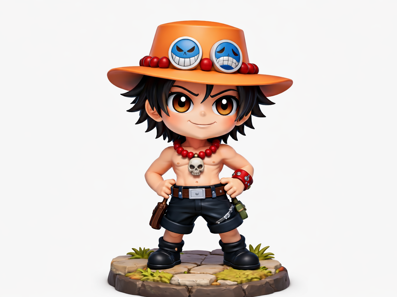 Portgas D. Ace – One Piece | Chibi Style 
