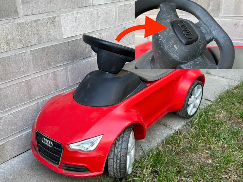 Ersatzcover für Hupe von Audi Junior