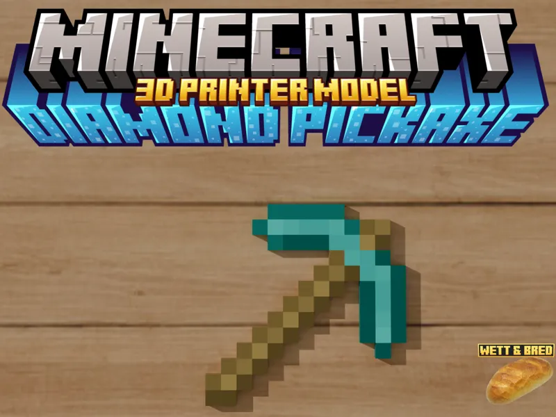 minecraft diamond pickaxe