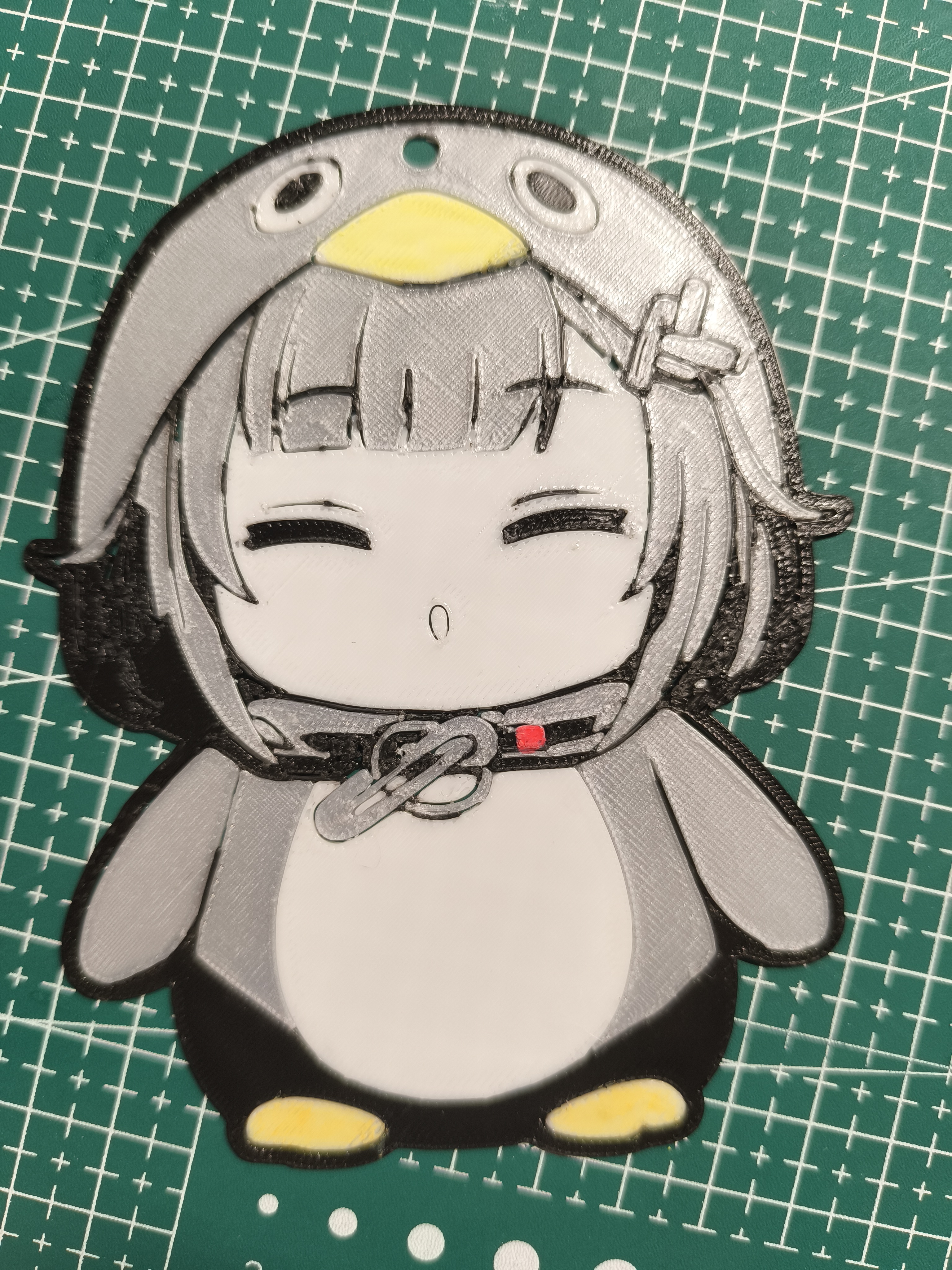 Gugugaga Penguin Administrator Refrigerator Magnet Requires AMS