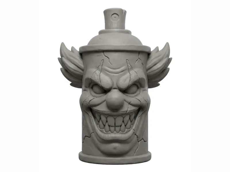 Krylon Killer Clown | Graffiti Art Toy
