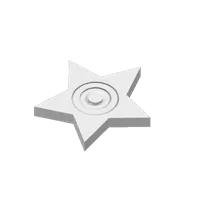 Toupie sensorielle en étoile / fidget spinner — photo 3