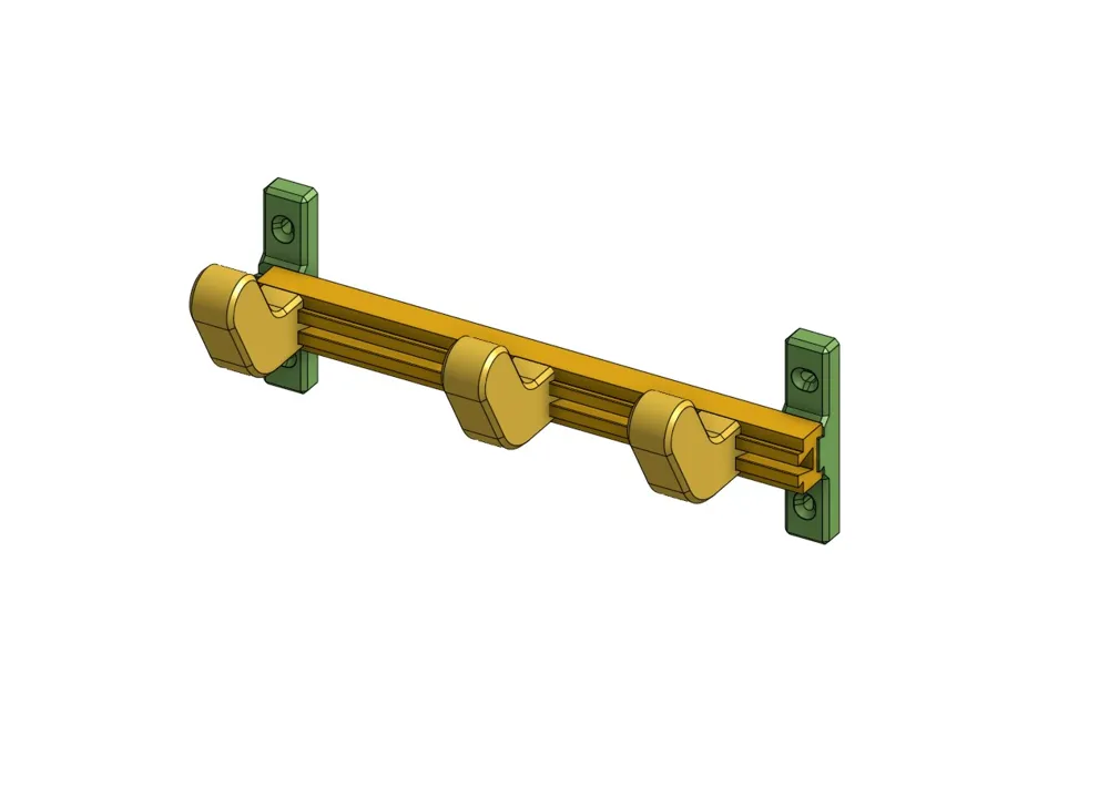 Modular Wall and Ceiling Hook Hanging System by Mr. Nobody - MakerWorld