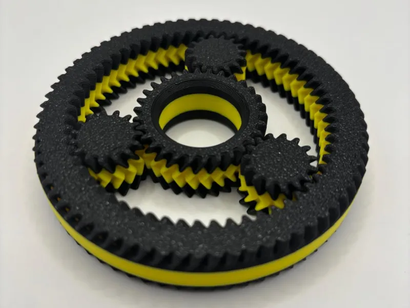 Planetengetriebe Fidget Spinner – Print-in-Place