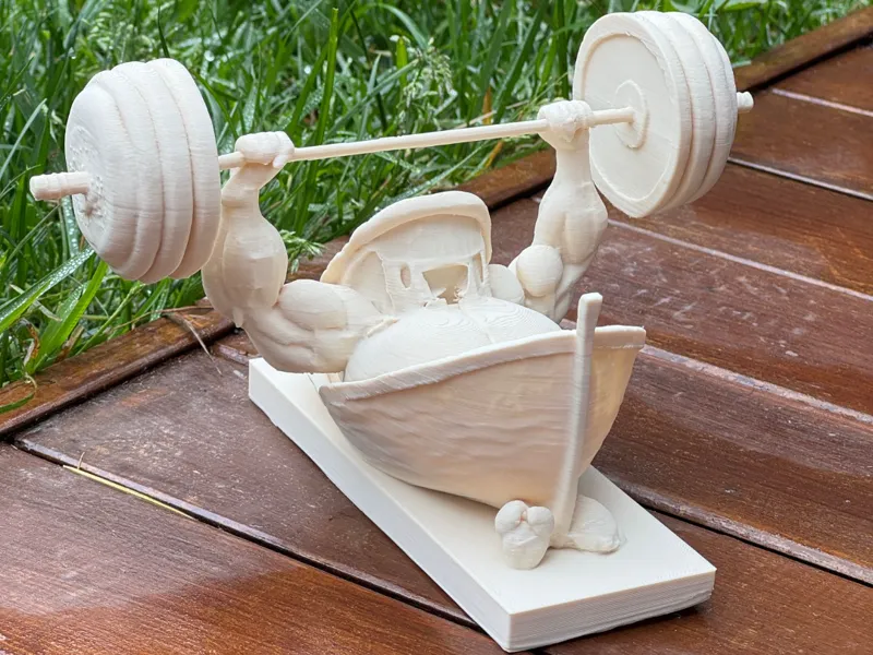Benchy the "Bench Press" King