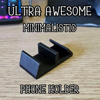 minimalistic phone holder