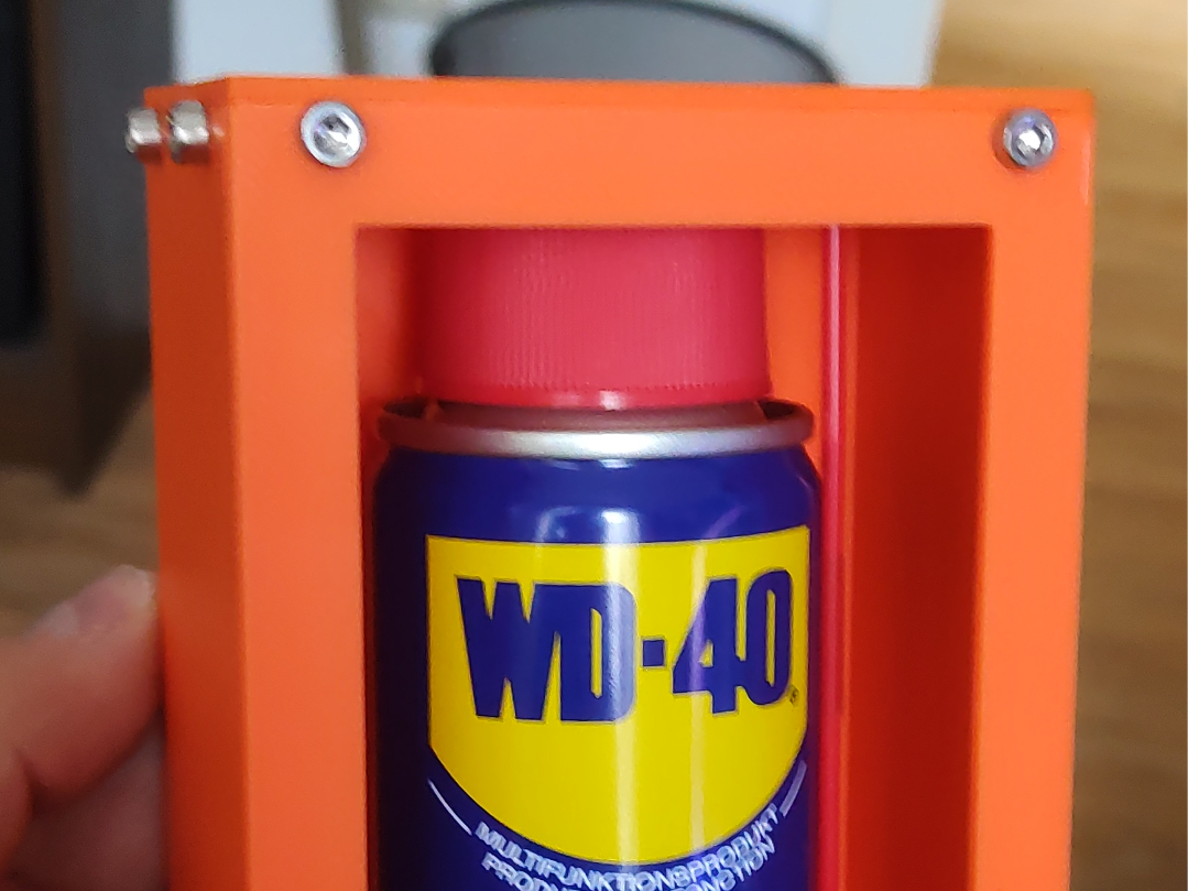 Present Box for a WD40 mini Spraycan