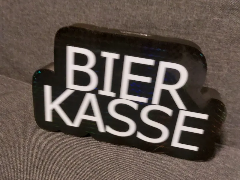 Spardose Bierkasse