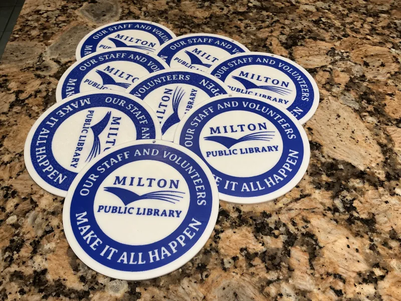 Milton Vermont Public Library Staff Thank You