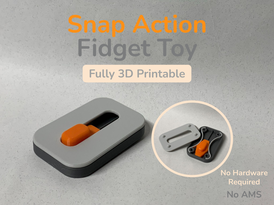 Snap Action Fidget Toy