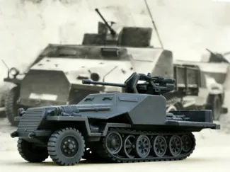 Sdkfz 11/1 2cm Flak 38 半履带自行防空炮 - 1/72 Scale