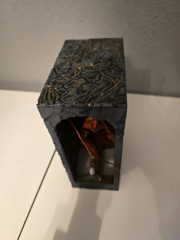 Balrog Booknook - Free 3D Print Model - MakerWorld