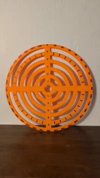 12" Diameter 0.2mm layer, 2 walls, 15% infill