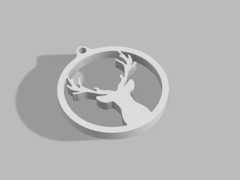 Stag Keychain