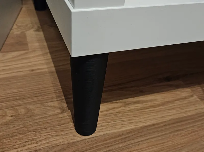 adjustable furniture leg (IKEA KALLAX)