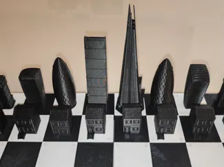 London Skyline Chess Set