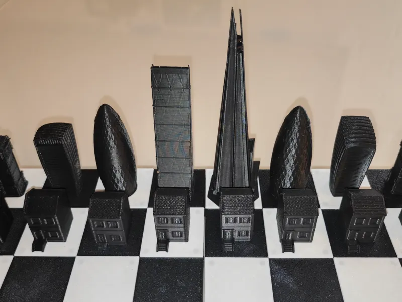 London Skyline Chess Set