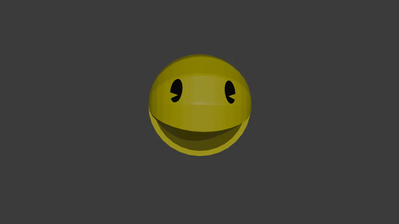 Pac-Man car trash bin view 3