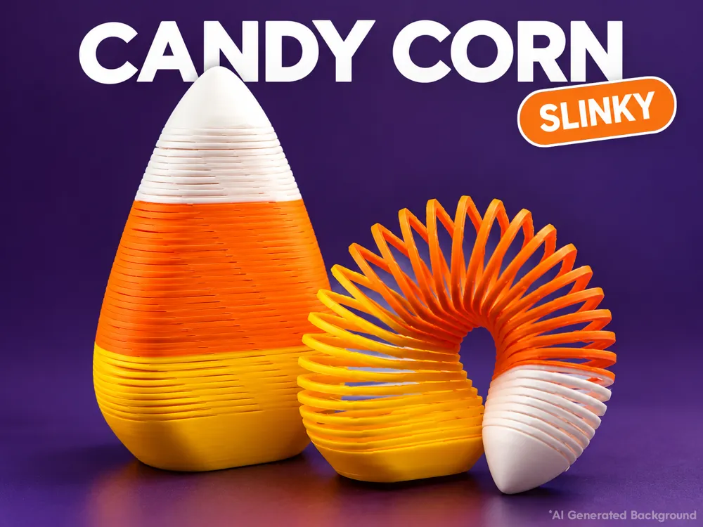 Candy Corn Slinky