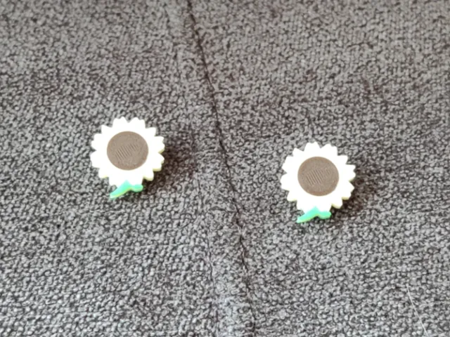 Sunflower Earring charms