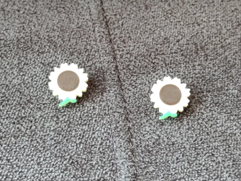 Sunflower Earring charms
