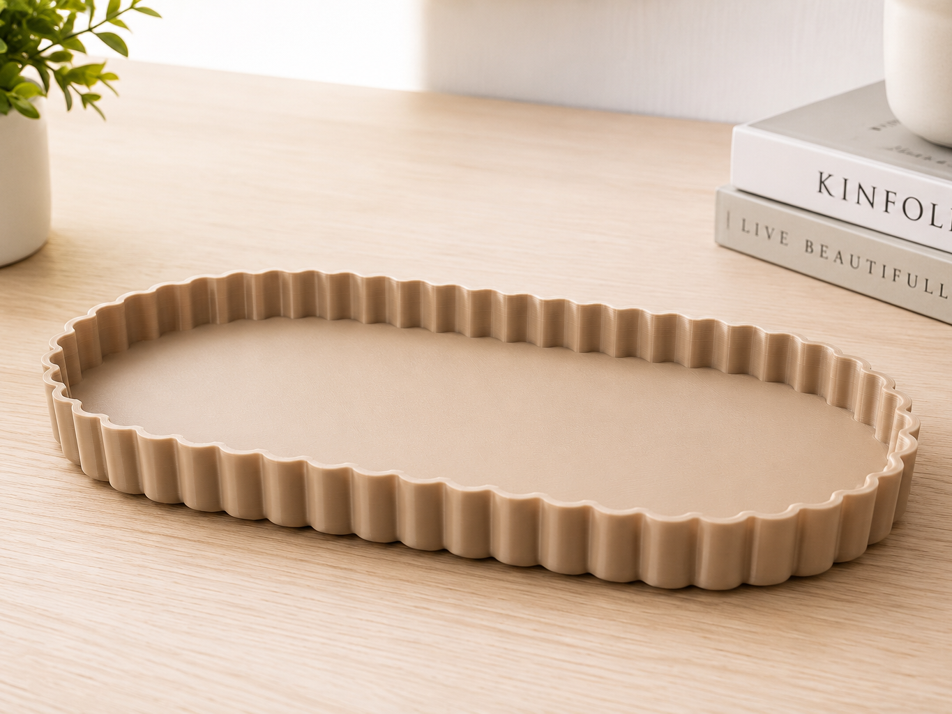 Oval Tray – Customizable Size - 1